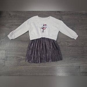 Minnie Mouse Sweatshirt Dress Size 5t